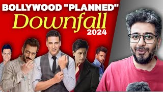 Did South Industry Plan Bollywood DOWNFALL Why Good Hindi Movies Flopped in 2024  Docu2 [upl. by Egief]