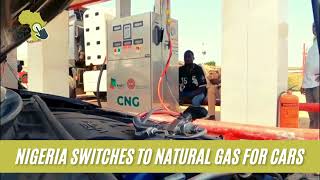 Motorists in Nigeria switch to natural gas to cut fuel costs [upl. by Angeline]