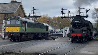 North Yorkshire Moors Railway  30th amp 31st October 2024 [upl. by Tessie]