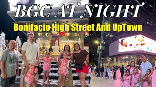 Night Walking Tour in BGC Taguig City Night Life [upl. by Aylat]