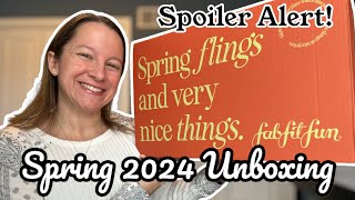 FabFitFun SPRING 2024 Unboxing EARLY REVEAL Full Customization SPOILERS [upl. by Koerner]