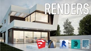 5 Programas para hacer RENDERS ARQUITECTONICOS [upl. by Shannon]