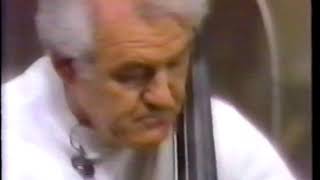 Ludwig Streicher plays Bottesini Concerto 3rd Movement Allegro [upl. by Aracahs]