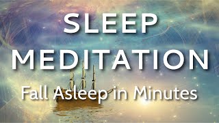 Sleep Meditation Fall Asleep in Minutes Deep Sleep Hypnosis Story with Calm Ocean Waves [upl. by Gomar]