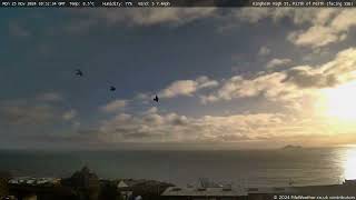 25 November 2024  Kinghorn WeatherCam Timelapse [upl. by Ahsrats]