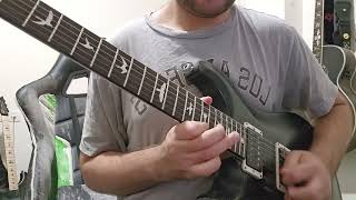 Dream Theater  On The Backs of Angels  Guitar Solo Tal Shachar [upl. by Gildus]