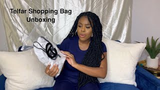 Telfar Shopping Bag Unboxing [upl. by Vitalis]