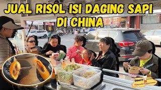 JUAL RISOL ISI DAGING SAPI YANG GURIH DI CHINA LARIS MANIS SAMPAI ADA YANG TIDAK KEBAGIAN 😅💗 [upl. by Niles]