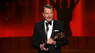 Bryan Cranston  EMMY En İyi Erkek Oyuncu Ödülü Türkçe Altyazılı [upl. by Prud]