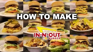 The ENTIRE InNOut SECRET MENU [upl. by Esertak]