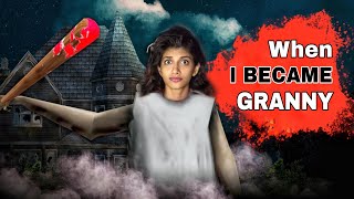 I BECOME GRANNY IN THIS GAME 😱💀  Granny Horror Game [upl. by Lienhard]