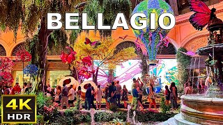 4K HDR Bellagio Las Vegas Walking Tour  May 2024 [upl. by Aleuname]