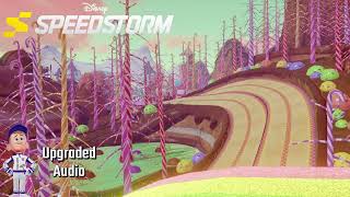 Disney SpeedStorm  Candy Kingdom Track Music  Game Central Station  Upgraded Audio [upl. by Soble]