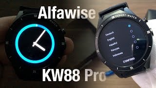 Alfawise KW88 Pro 3G Smartwatch  Unboxing [upl. by Novj840]