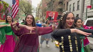 Bandari Dance Neek Dance Ensemble NYC Persian Parade 2024 [upl. by Nnaasil331]