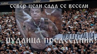 PUDLICA PREDSEDNIK  PAROLE  149 derbi zvezda  Partizan 12092015 [upl. by Yellhsa]