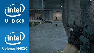 CounterStrike 16 Gameplay Intel UHD 600  Intel Celeron N4020 [upl. by Goodrow600]