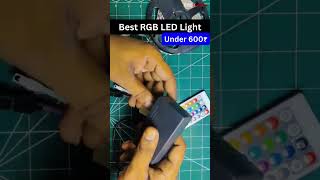 RGB LED Light Unboxing  Strip Light  Best RGB LED Light Under ₹600 [upl. by Ahsiya64]