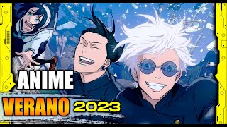 ESTRENOS ANIME VERANO 2023 [upl. by Ennayr102]