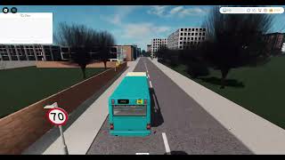 Canterbury District Bus Simulator V41 in Roblox [upl. by Aileek361]