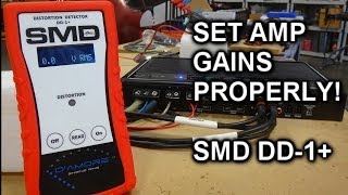 How to set Amplifier Gains the right way  the New SMD DD1  Distortion Detector PLUS [upl. by Kora]