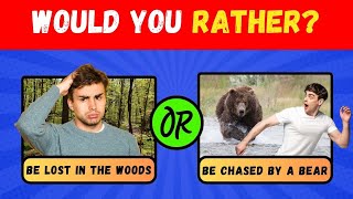 Would You Rather 🤯Hardest Choices Ever 😱 quiz fun quiz wouldyourather [upl. by Nnayelhsa]