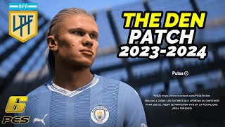 🚨REVIEW  NUEVO THE DEN PATCH 20232024  PES6  LIGA ARGENTINA  PC [upl. by Timmy215]