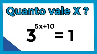 Quanto Vale X Como resolver Equação Exponencial [upl. by Noemad726]