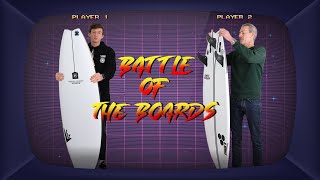 Firewire Mashup vs Channel Islands Rocket Wide  Battle Of The Boards [upl. by Amabil]