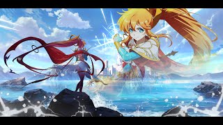 Langrisser Mobile  BrightSummoner Hero Build Preview Stage Destinys Path and Highlight [upl. by Ised]