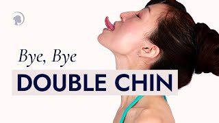 The Best Face Exercises For Getting Rid of a Double Chin [upl. by Kcirneh]