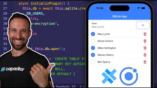 How to use SQLite in Ionic with Capacitor [upl. by Enilec]