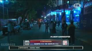 Previa Fox Sports Olimpia vs Independiente Santa Fe Copa Libertadores Semifinal Ida 2072013 [upl. by Vihs]