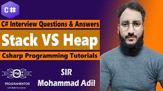 Stack VS Heap  C Interview Questions And Answers  Stack And Heap  Csharp  C HindiUrdu [upl. by Ettezzil639]