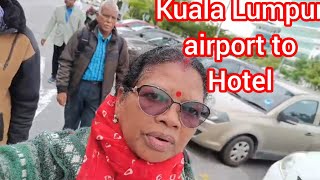 Kuala Lumpur Malaysia Airport ରୁ ବାହରୁଥିବା ସମୟ ରେ kualalumpur malaysia airportnewvlogvideo [upl. by Eniamzaj75]