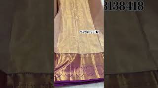 14499🌟PURE HANDLOOM KANCHIPATTU BRIDAL TISSUE SAREE 1 GRAM GOLD JARI DIRECT FROM WEAVERS TO CUSTOMER [upl. by Nnor]