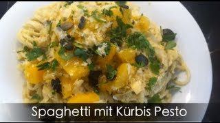 Spaghetti mit KürbisPesto [upl. by Burack]