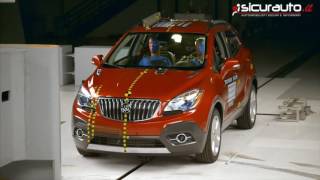 IIHS Small Overlap crash test lato passeggero [upl. by Cointon]