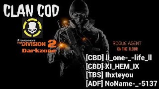 see you soon onelife Clan COD PvP The Division 2 gameplay [upl. by Jamille]