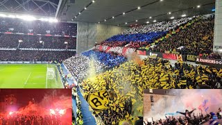 RANGERS ELIMINATE DORTMUND  Ibrox Atmosphere amp Fan Reaction Rangers 22 Dortmund [upl. by Mogerly797]