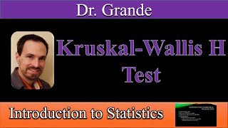 Introduction to the KruskalWallis H Test [upl. by Kirsten]