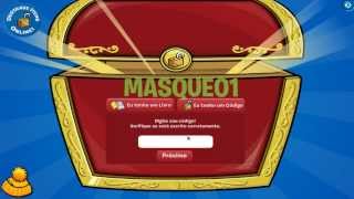 Club Penguin  Código para desbloquear Máscara de SuperHerói  500 moedas [upl. by Sumetra832]