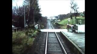 Die Lammetalbahn im November 1989 [upl. by Lance]