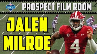 Jalen Milroe FILM REVIEW  2025 NFL Draft Prospect [upl. by Marcy]