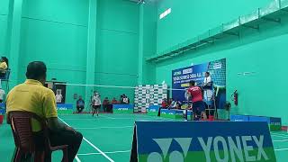 Odisha state badminton championship U13 quater final at Bhubaneswar [upl. by Hsirk]