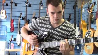 Hagstrom Viking Deluxe Baritone demo [upl. by Amaris]