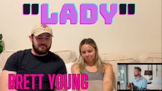 NYC Couple reacts to quotLADYquot by Brett Young [upl. by Esirehs299]