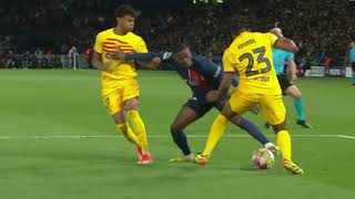 WOW Nuno Mendes Stuns with 200 IQ Play PSG vs Barcelona [upl. by Trebleda]