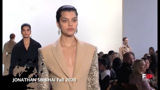 JONATHAN SIMKHAI Highlights Fall 2020 New York  Fashion Channel [upl. by Gentille]