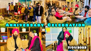 Anniversary Celebration 🎉  January 2023MrMrsKhangura01 [upl. by Jamaal]